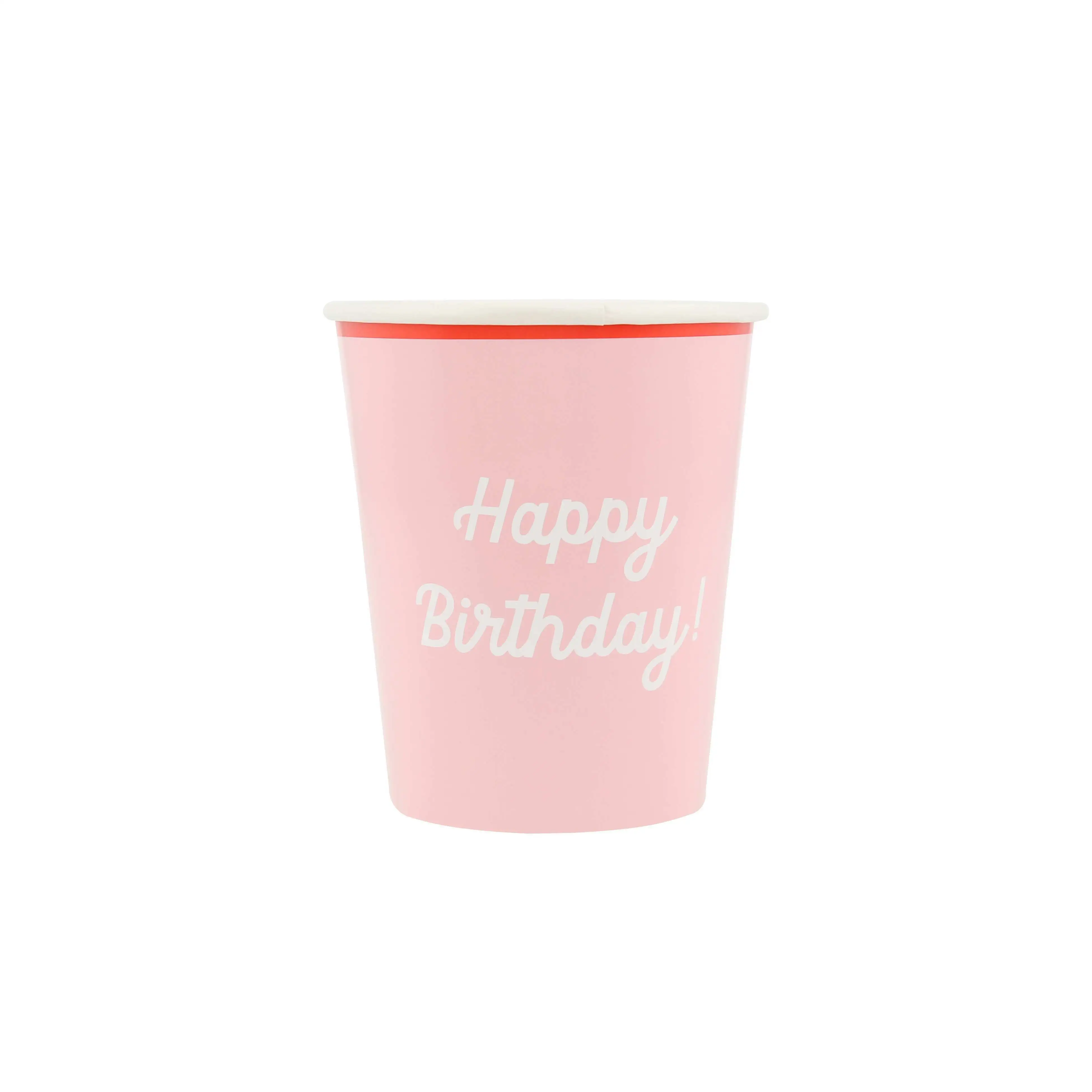 Happy Birthday Multicolor Cups - Image 9