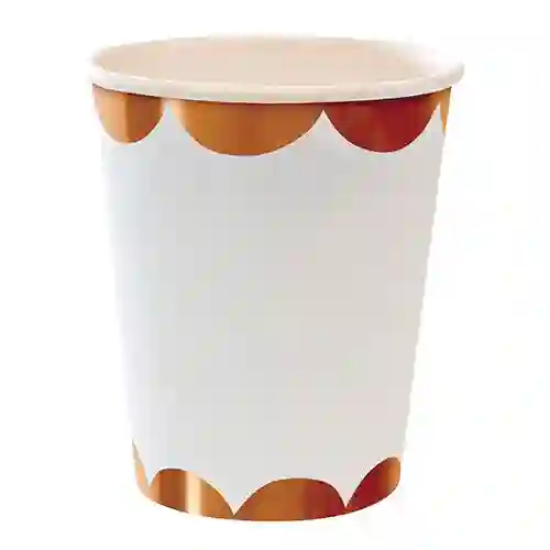 Rose gold vessels