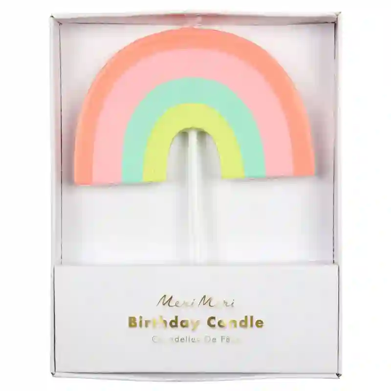 Arcoiris candle