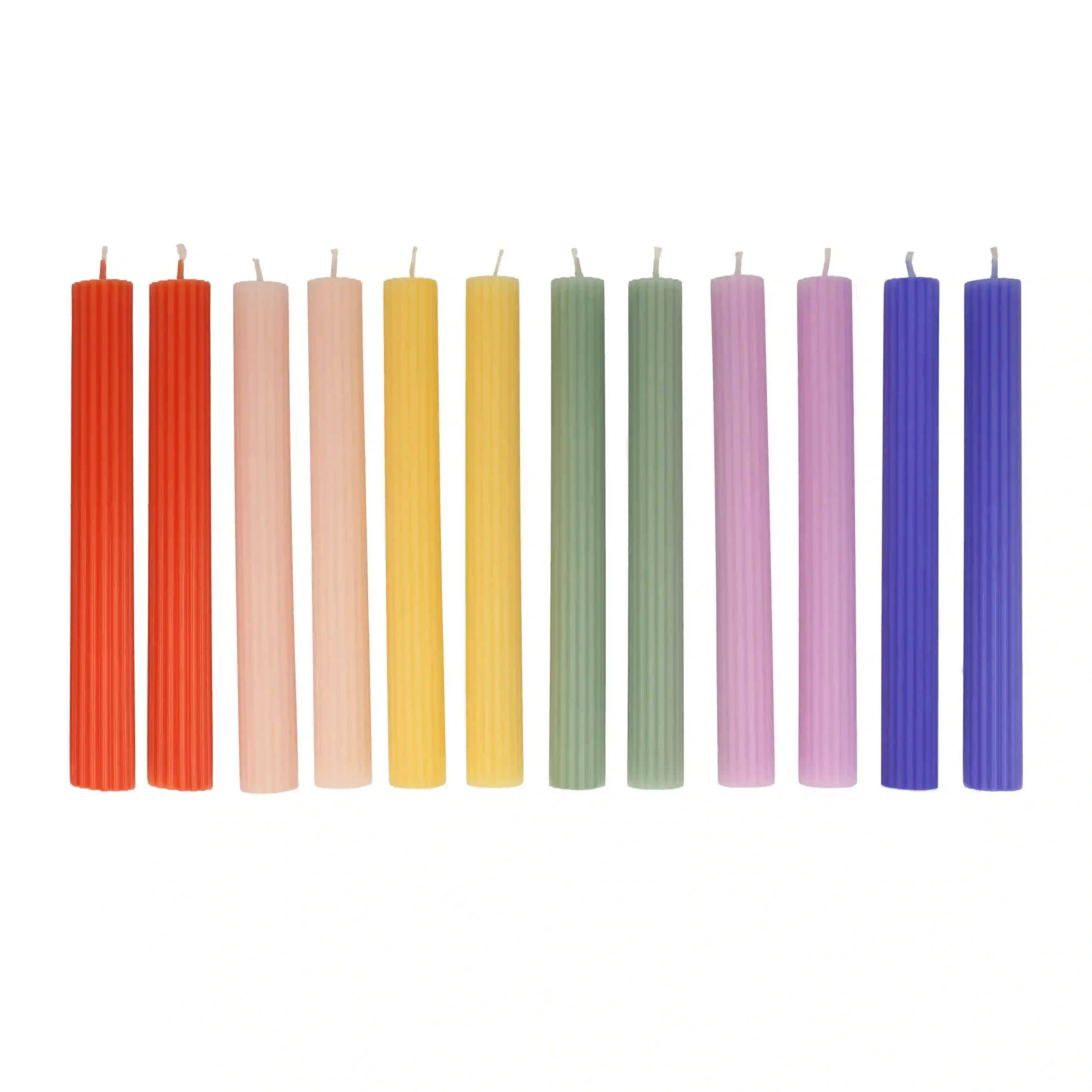Velas arco iris
