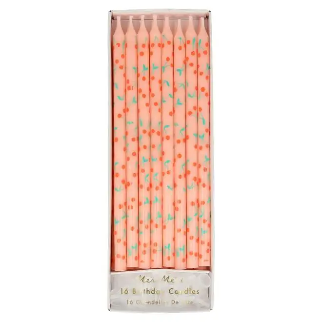 Velas de cereza