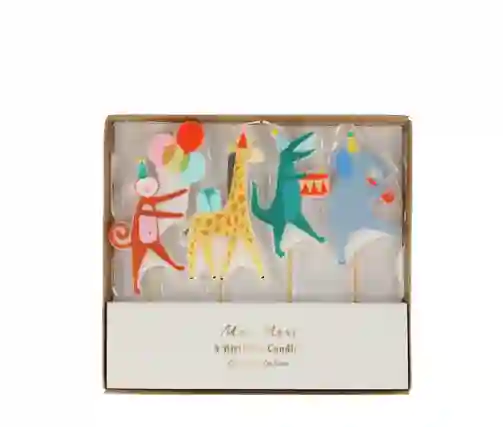 Animal parade candles