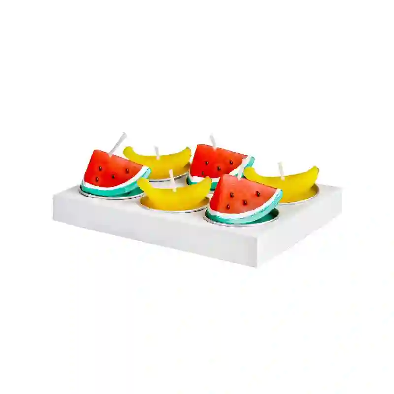 Fruit candles