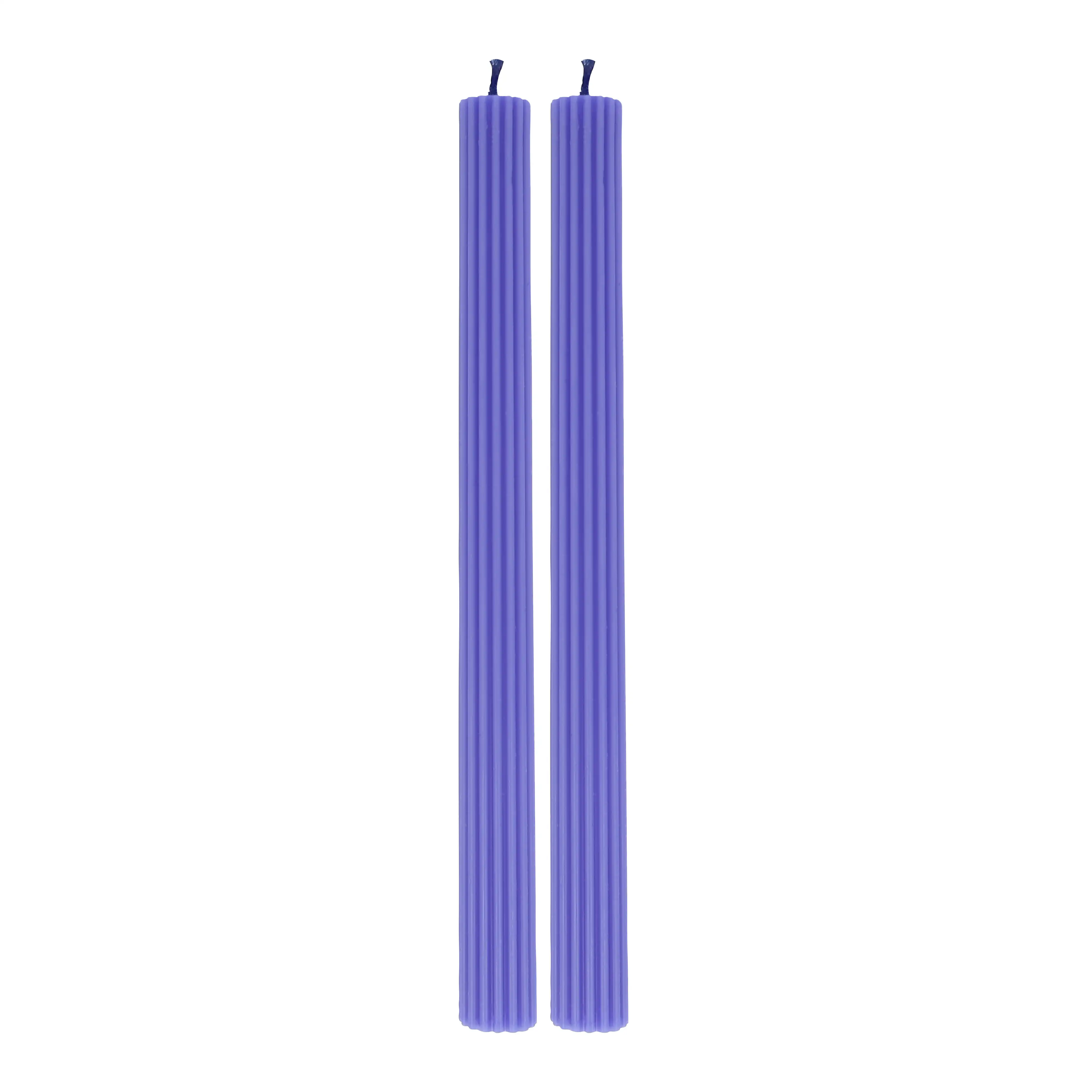 Velas de mesa azules - Imagen 3