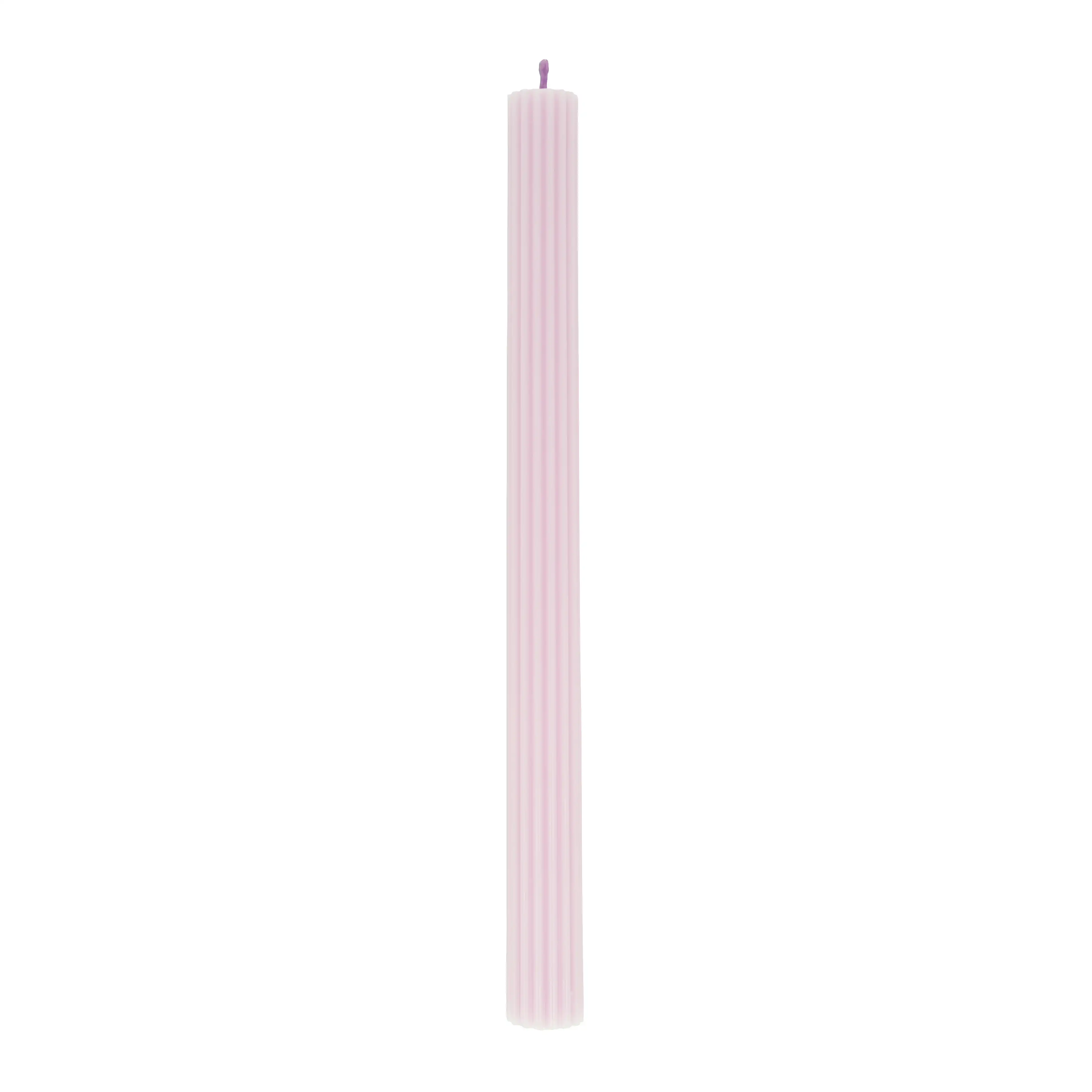 Velas de mesa moradas - Imagen 3