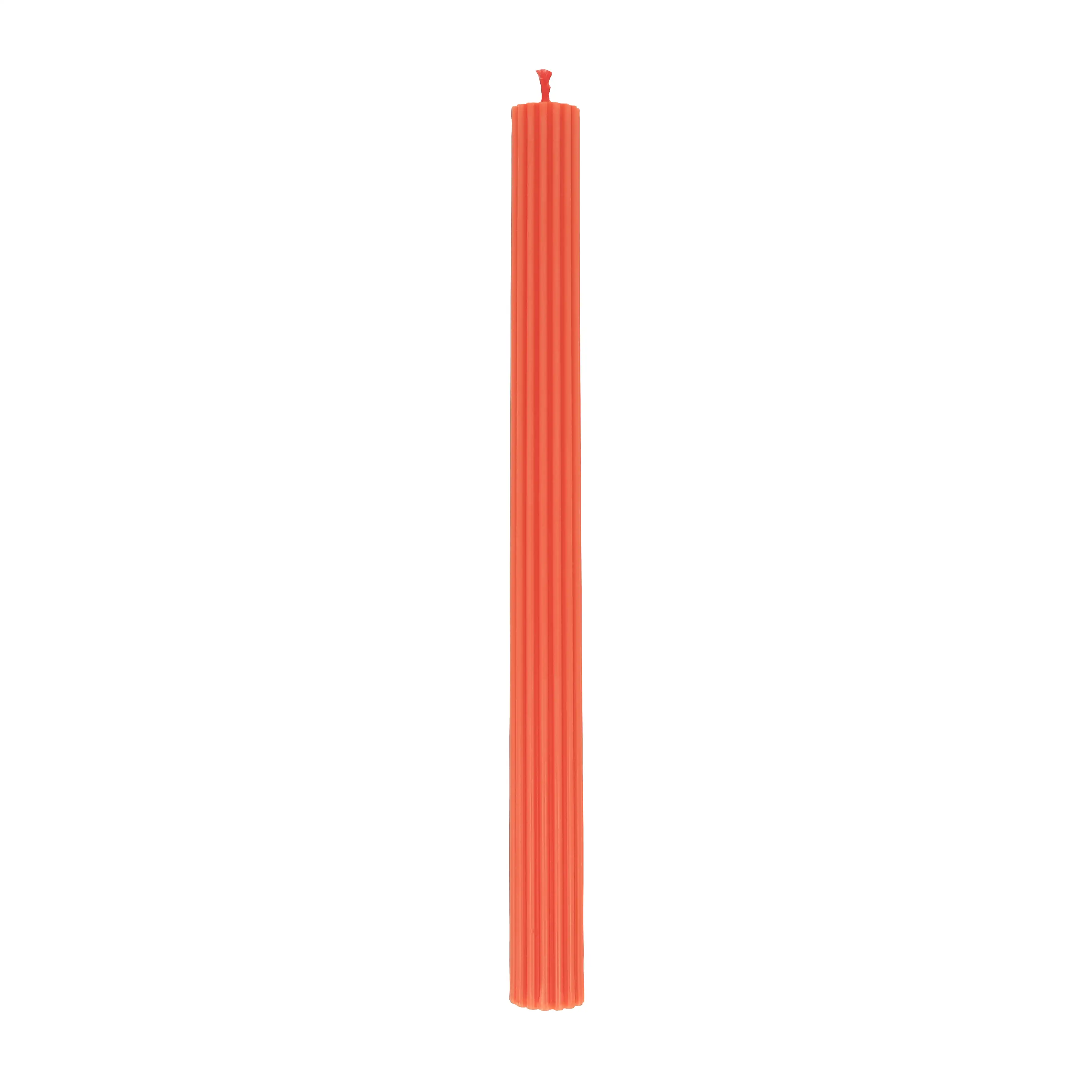 Velas de mesa rojo coral - Imagen 3