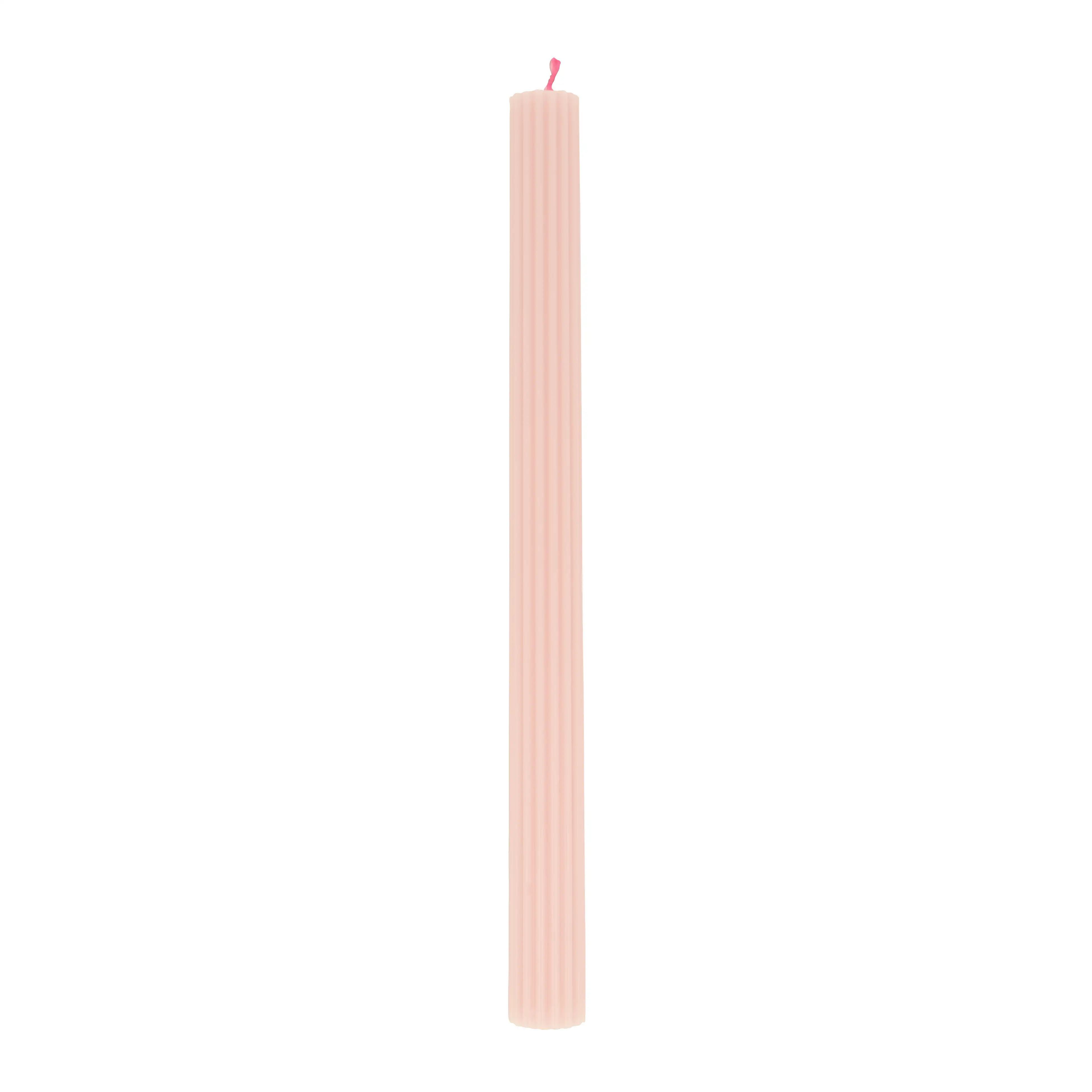 Velas de mesa rosas - Imagen 2