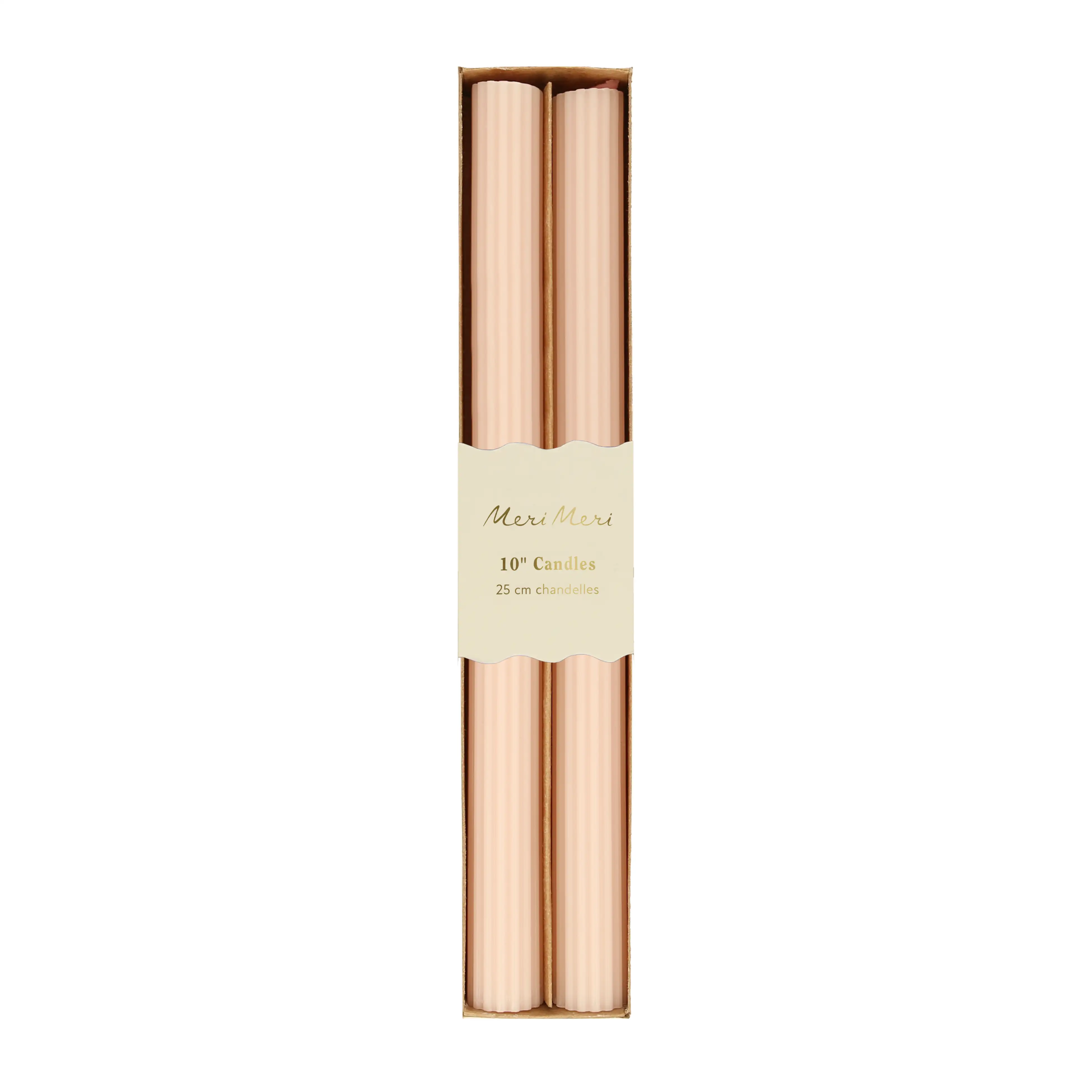 Velas de mesa rosita palo