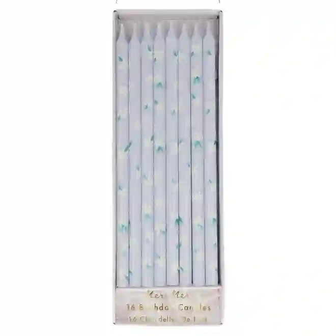 Velas flores