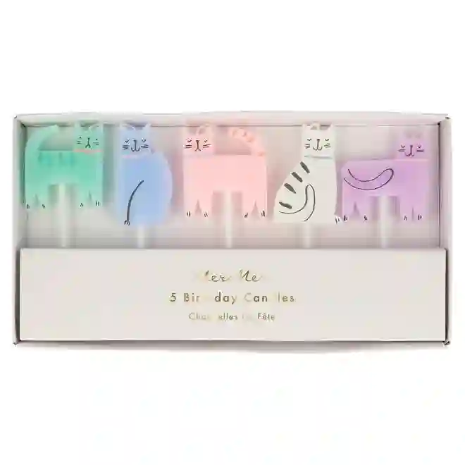 Gatito candles