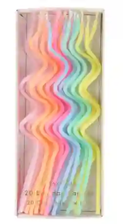 Velas pastel