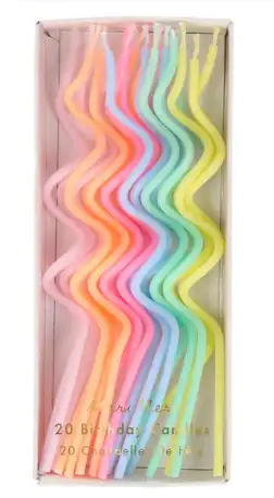 Velas pastel