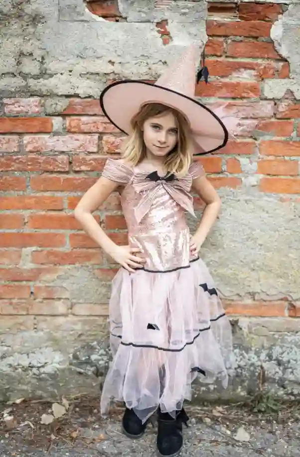 Vestido de bruja con sombrero