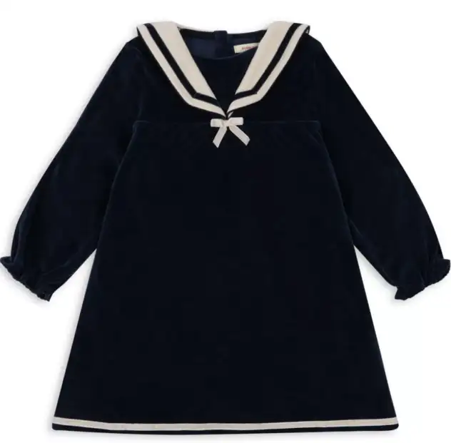 MATELOT BLUE MARINO GOTS DRESS