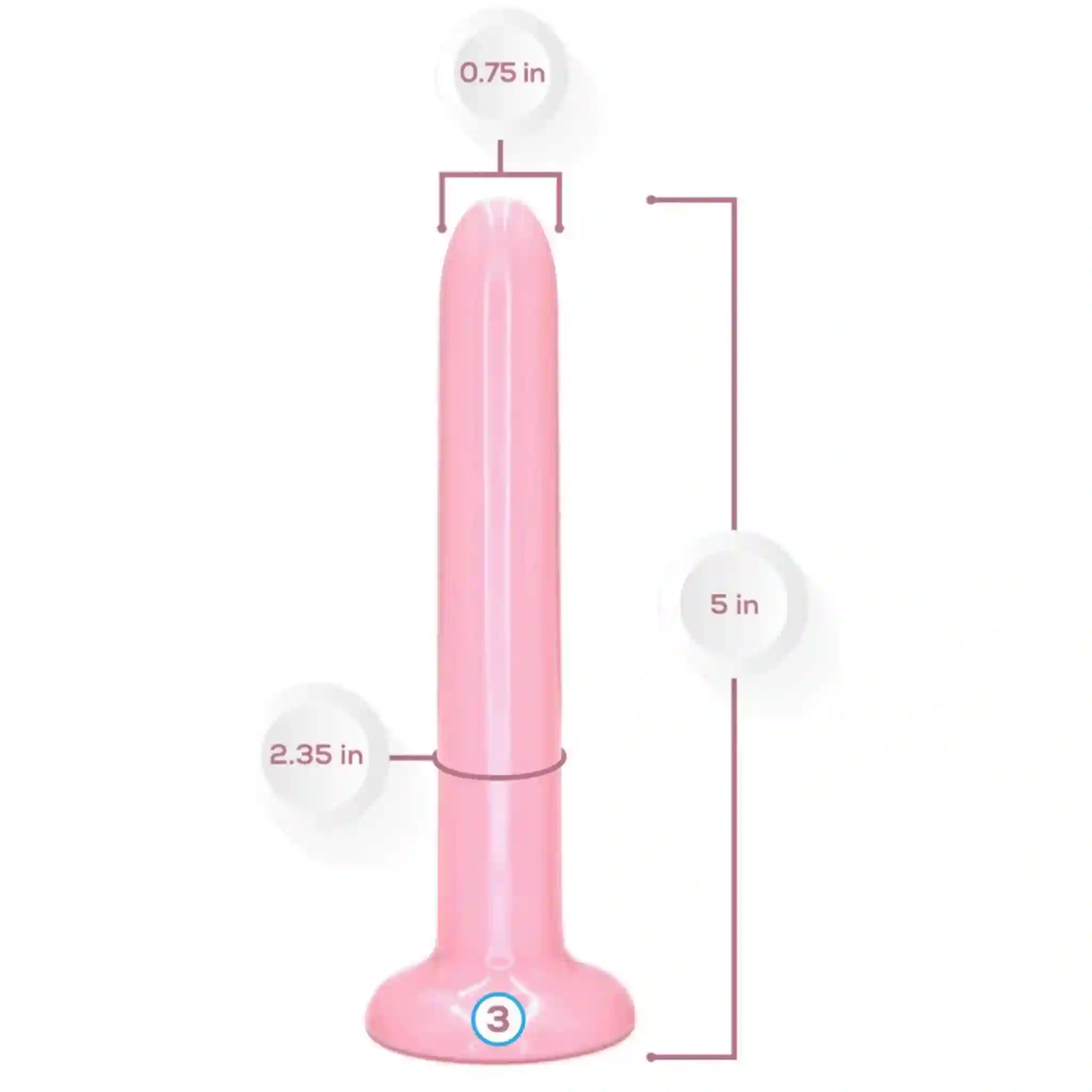 VUVATECH Magnetic Dilator Size 3