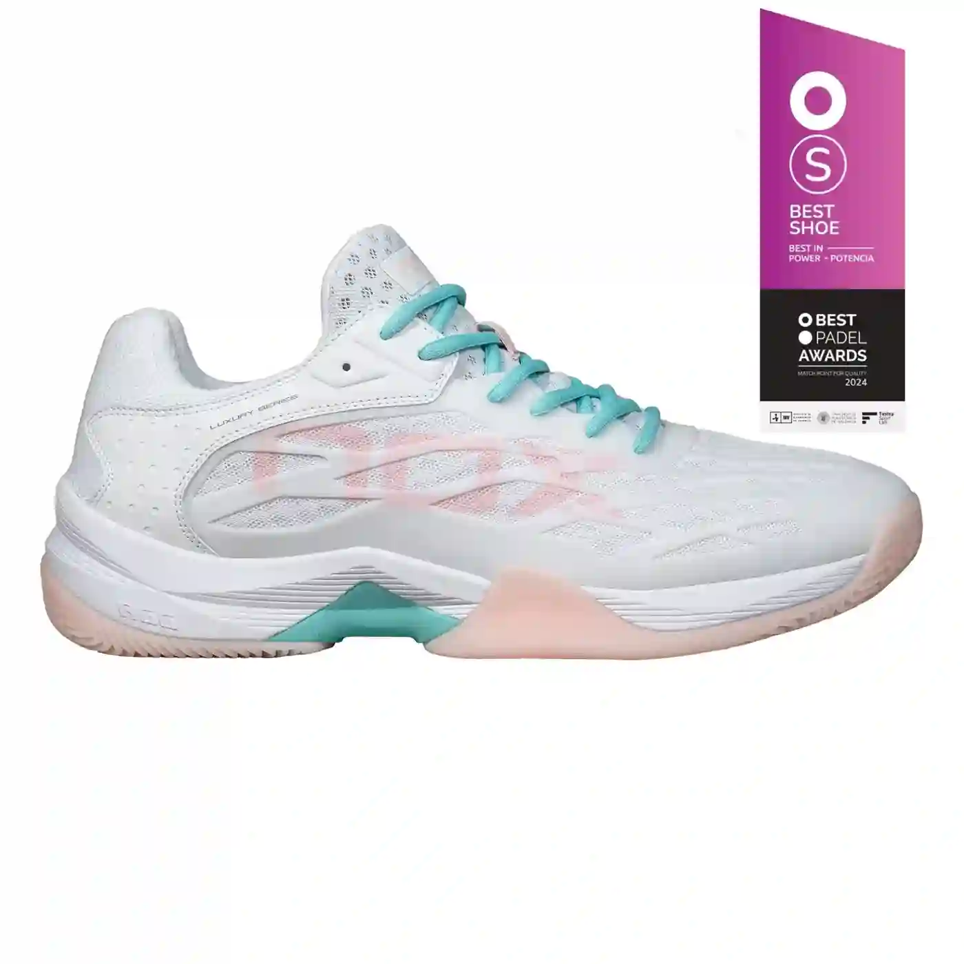 Zapatillas NOX AT10 LUX 2025 Blanco/Popurrí