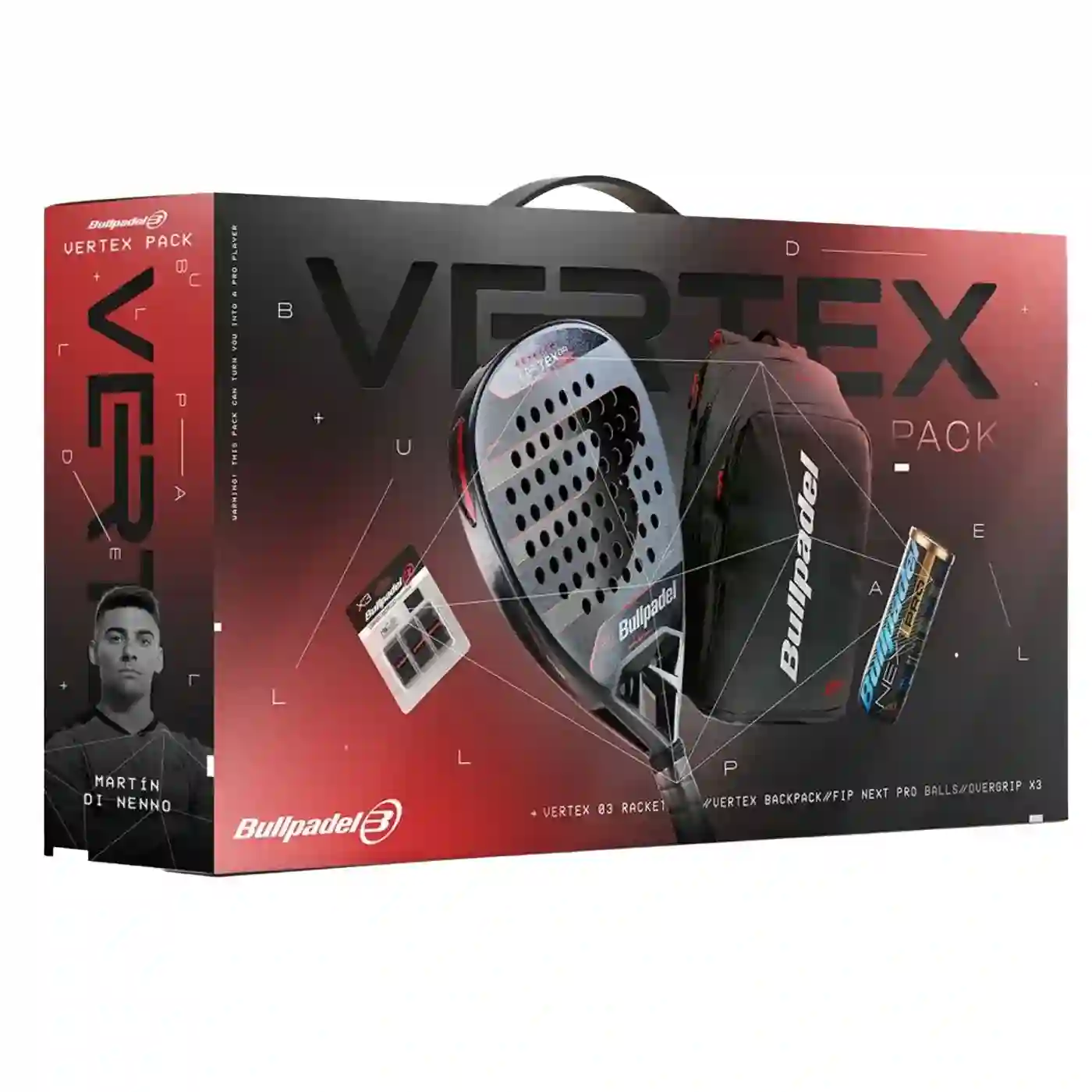 Pack Bullpadel Vertex 04 Man
