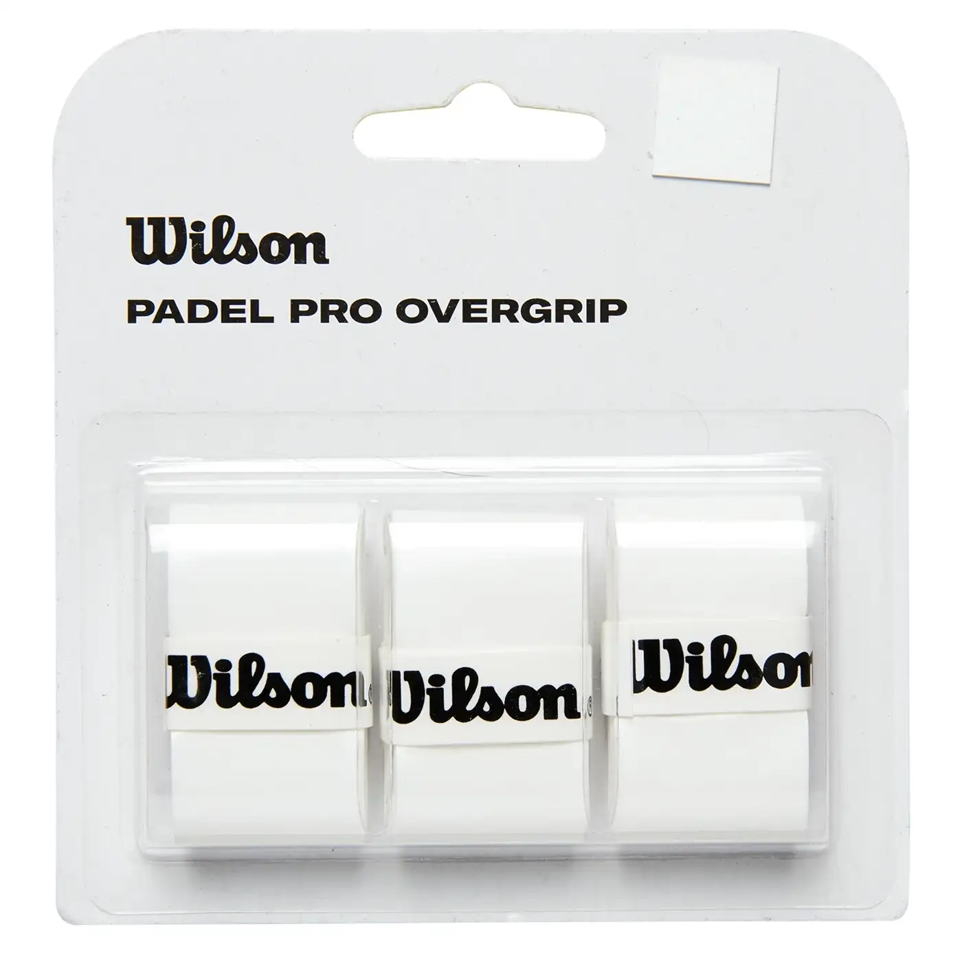 Blister Wilson Padel Pro Blanco 3 Overgrips