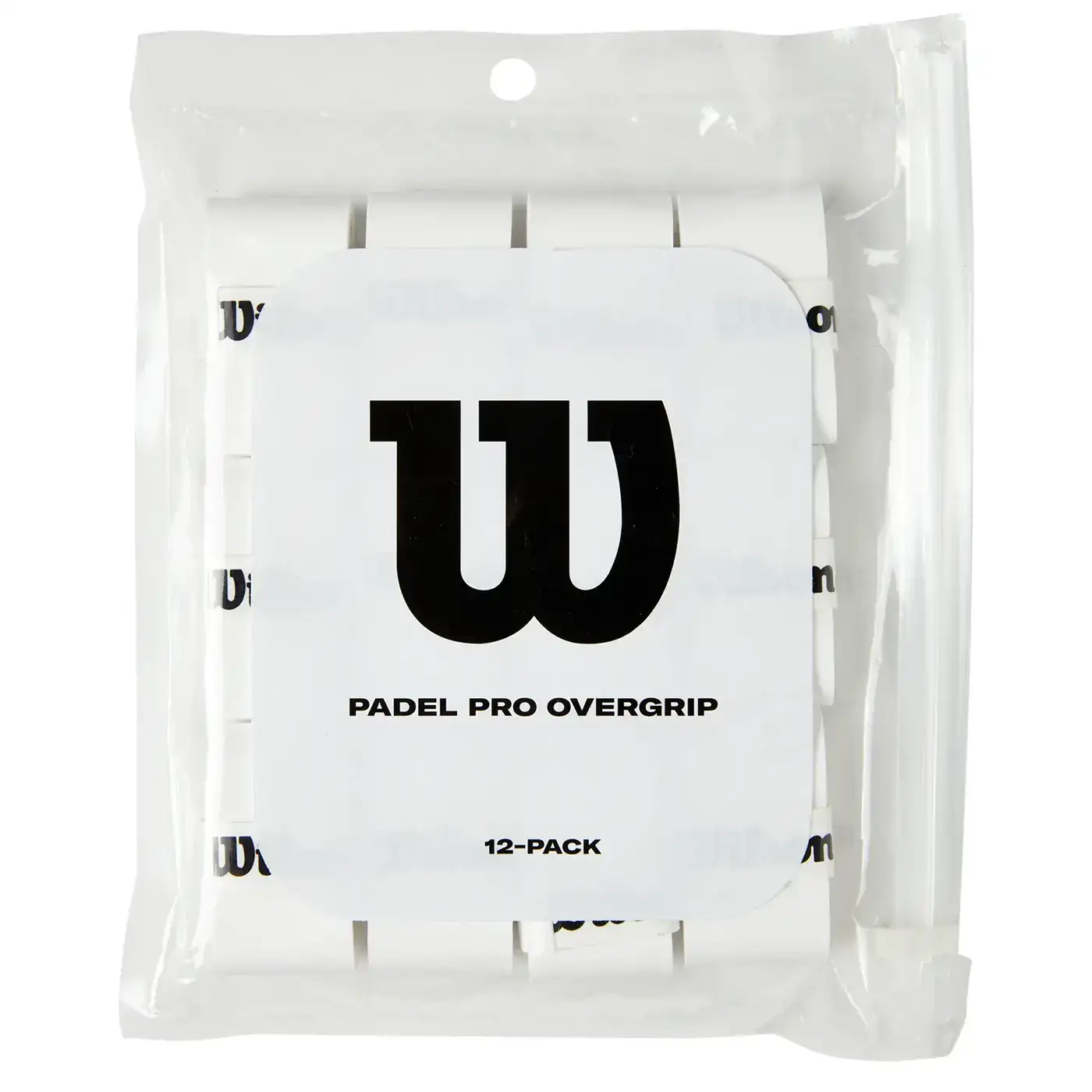 Blister Wilson Padel Pro Blanco 12 Overgrips