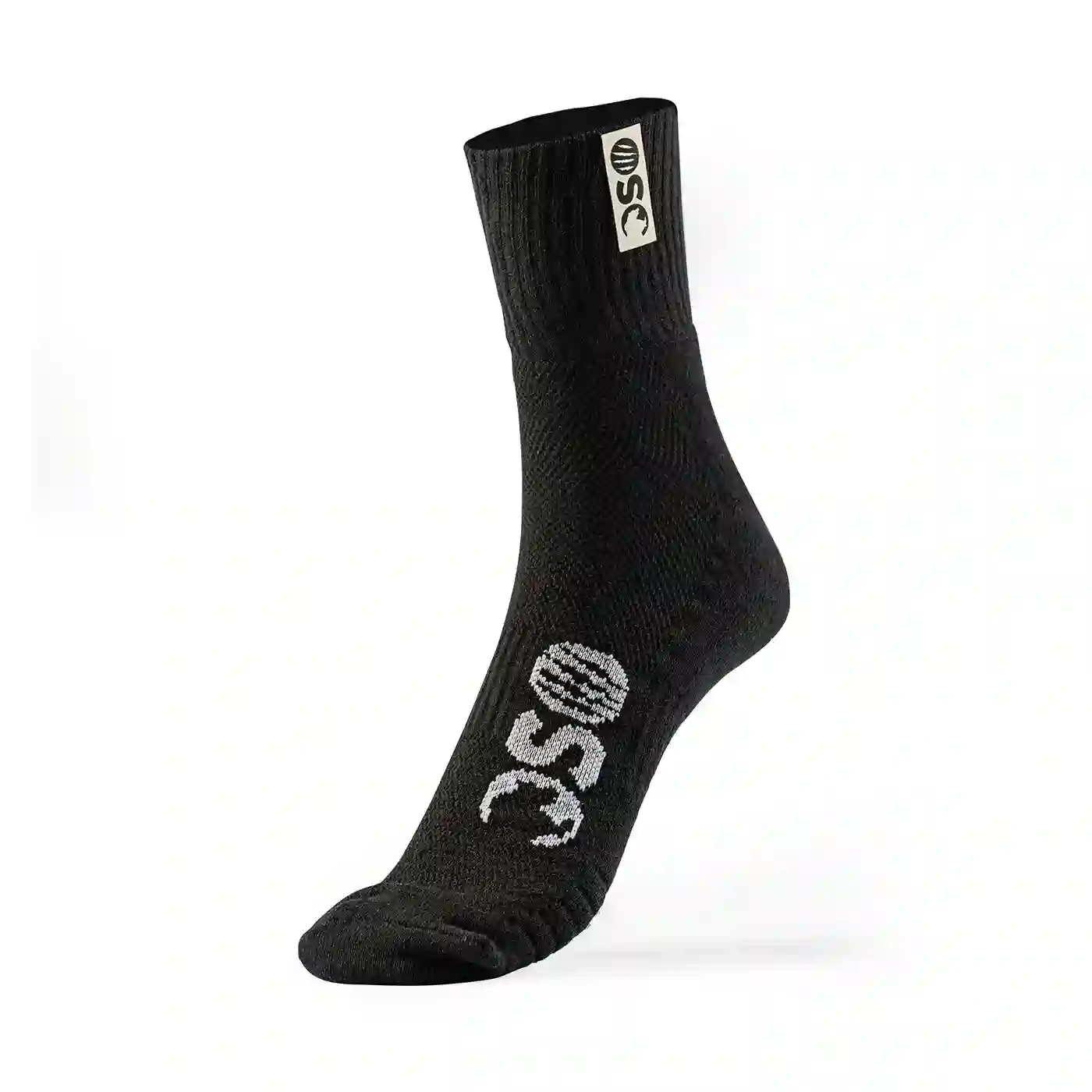Calcetines Largos Oso Padel Negro 2 Pares