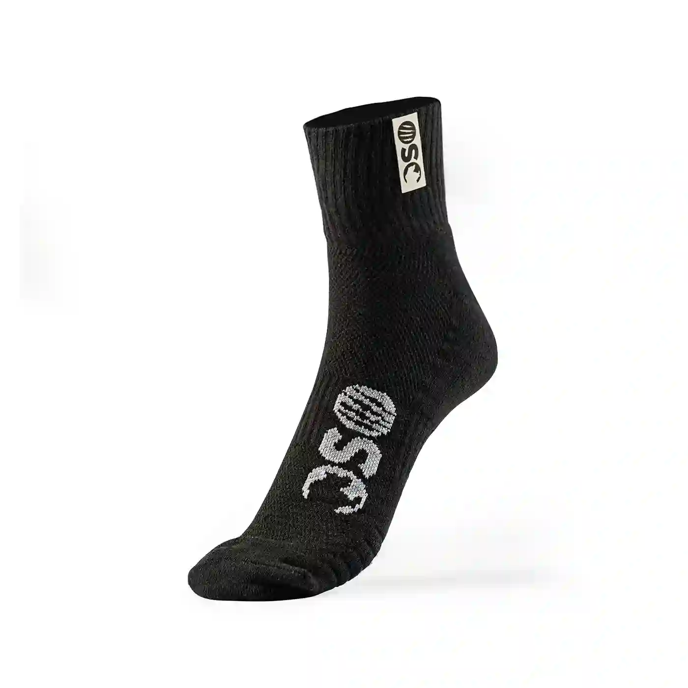 Calcetines Cortos Oso Padel Negro 2 Pares