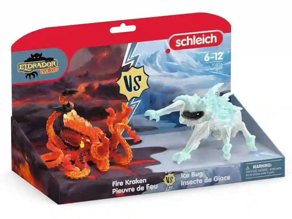 Schleich® 70826 Ice beetle against octopus of fire