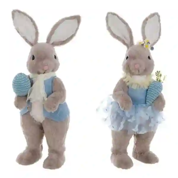 2 decorative bunny set