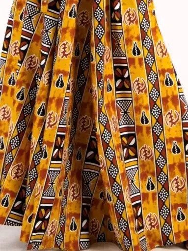Maxi African Print skirt - Imagen 14