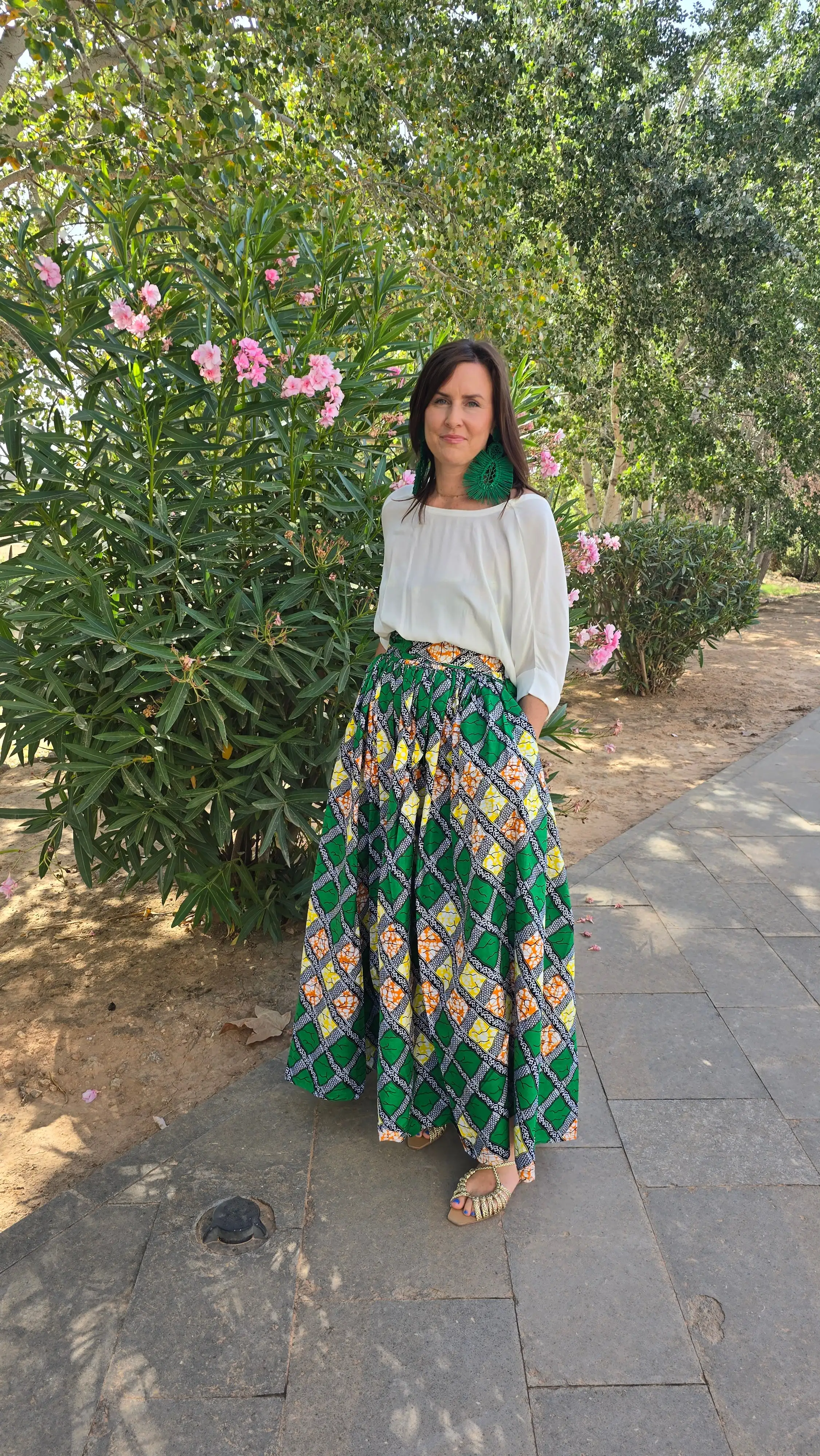 Maxi African Print skirt - Imagen 20