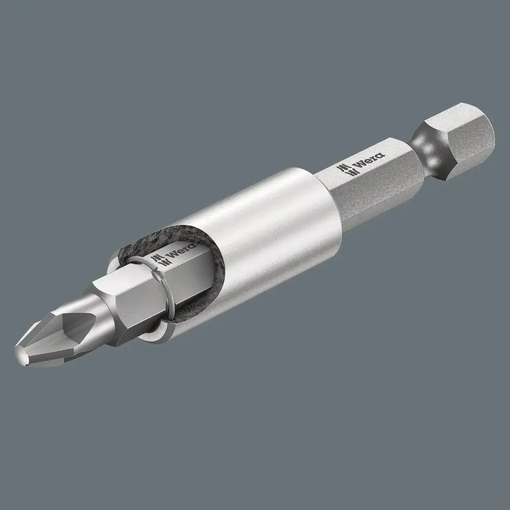 Porta-puntas universales con iman 899/4/1 S 1/4 x 75 mm - Wera