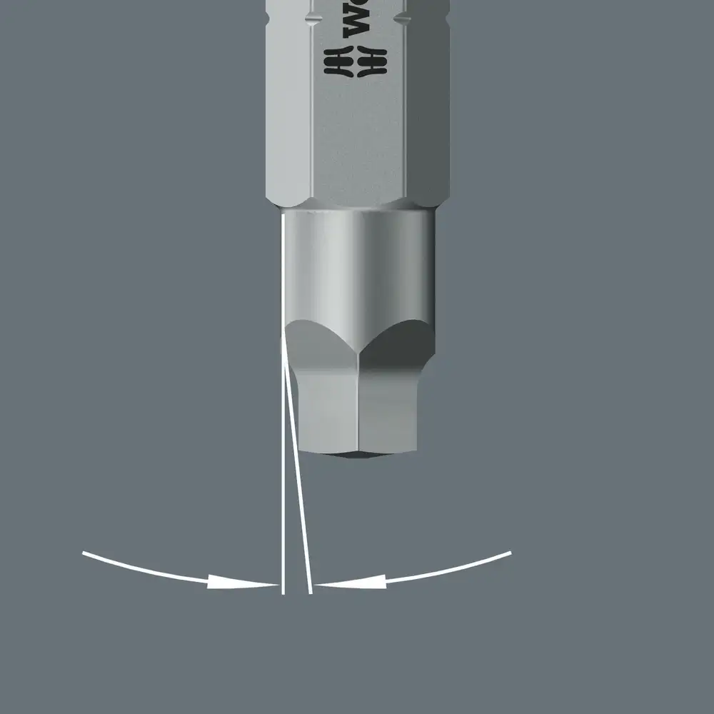 Punta cuadrada 868/1 V   1 x 25 mm - Wera