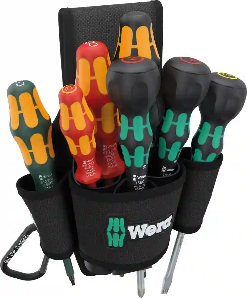 9622 Belt -Pouch Set 3 - Wera screwdriver set