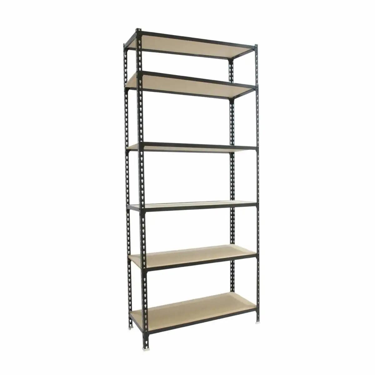 Estanteria MADERCLICK PLUS 6/400 ANTRACITA/MADERA - 8425437099397 - Simon Rack