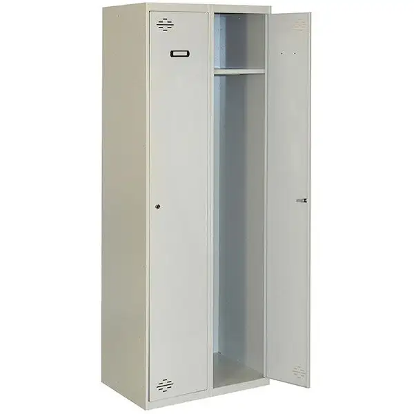 Taquilla SIMONLOCKER PROF. DISM. SINGLE 2/2 300 (600) GRIS - 8425437072895 - Simon Rack