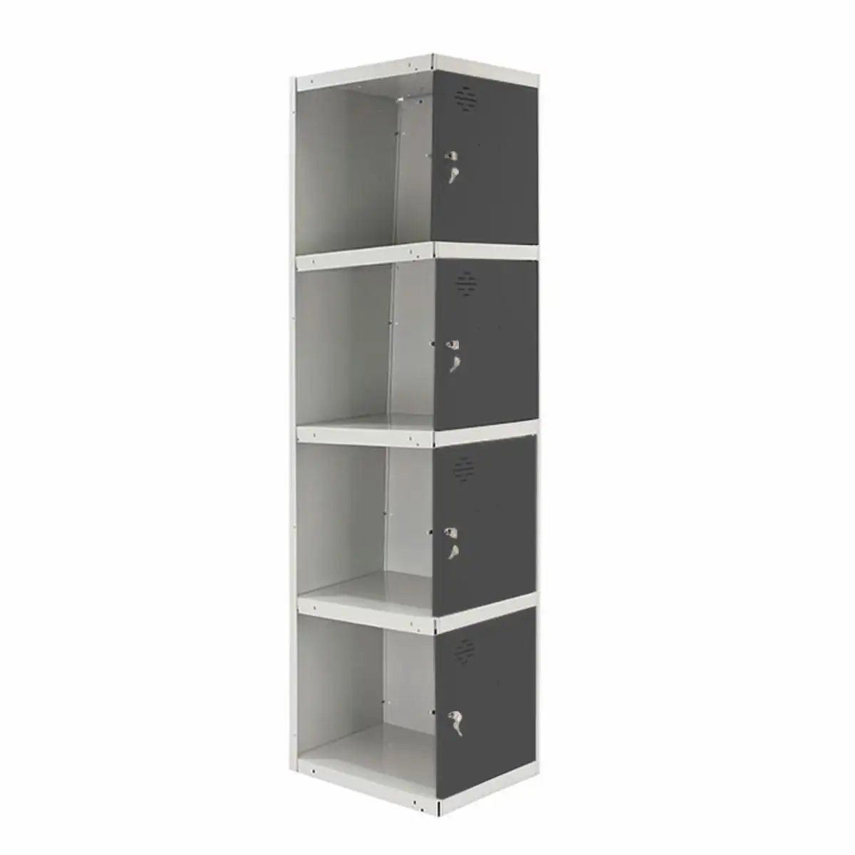 Casillero SIMONLOCKER PROF. DISM. 4 DOORS 1/4 300 ADDI BL/AN - 8425437108242 - Simon Rack