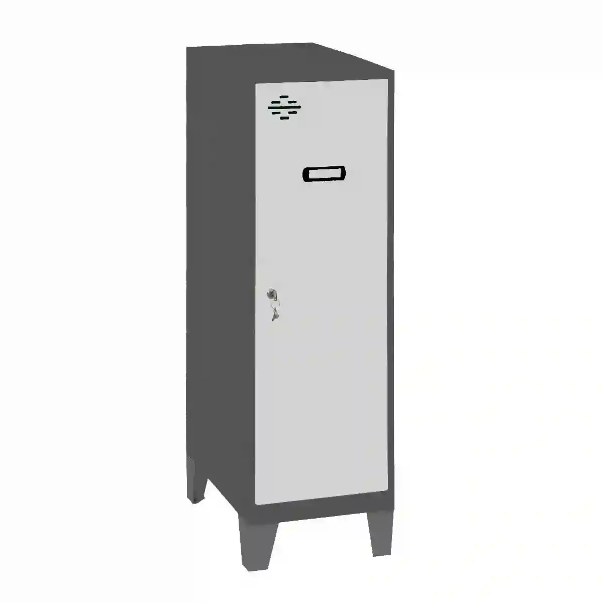 SIMONLOCKER MON.SINGLE MINI 915X400X500+FEET A/BC - 8425437121425 - SIMON RACK