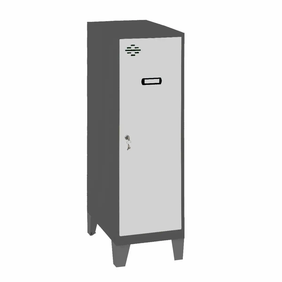 SIMONLOCKER MON.SINGLE MINI 915X400X500+FEET A/BC - 8425437121425 - SIMON RACK