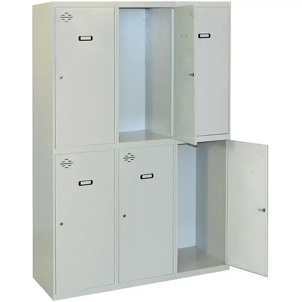 SIMONLOCKER PROF. Mon. Tandem 3/6 300 (900) Gray - 90233W3290 - Simon Rack