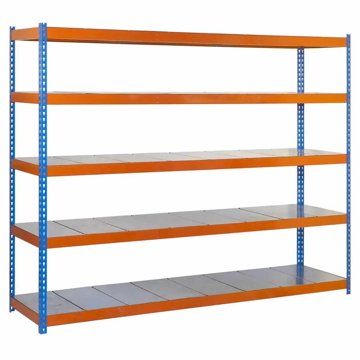 Estanteria SIMONFORTE 1506-5 METAL AZUL/NARANJA/GALVA - 457100045201565 - Simon Rack