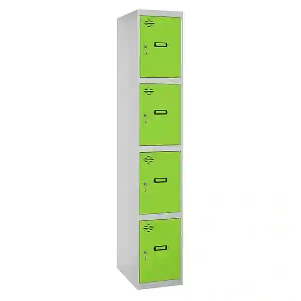 SIMONLOCKER PROF.mon locker. 4 DOORS 1/4 400 GR/VE - 98333W1440 - SIMON RACK