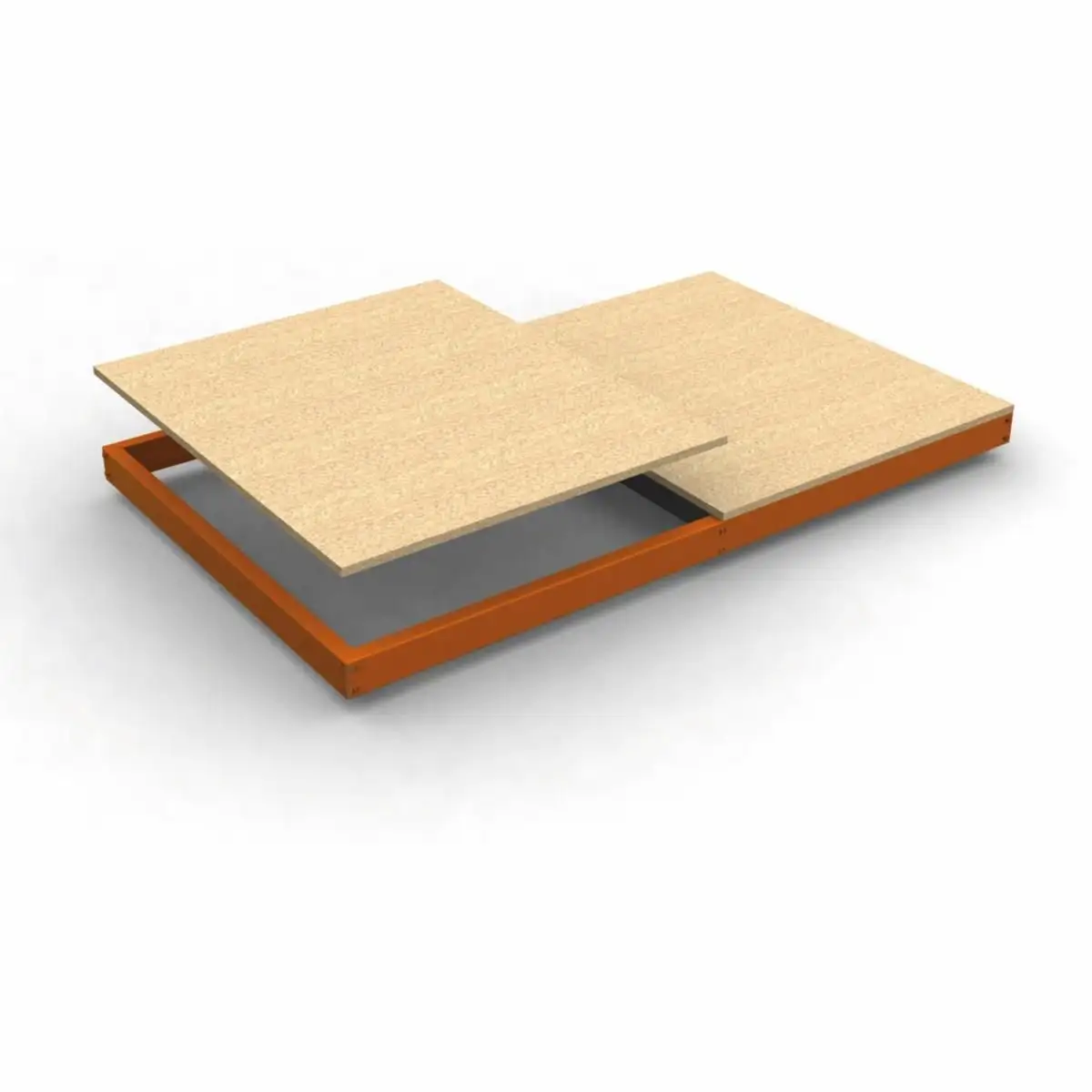 Bandeja SIMONFORTE EA 1507 CHIPBOARD NARANJA - 8435104990735 - Simon Rack
