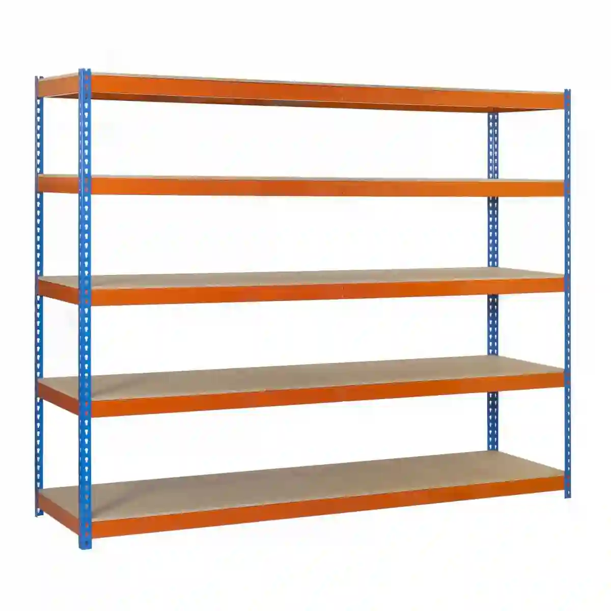 Estanteria SIMONFORTE 1809-5 CHIPBOARD AZUL/NARANJA/MADER - 458100045201895 - Simon Rack