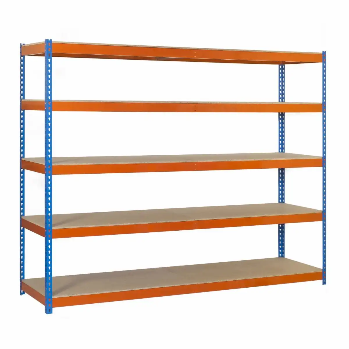 Estanteria SIMONFORTE 1809-5 CHIPBOARD AZUL/NARANJA/MADER - 458100045201895 - Simon Rack