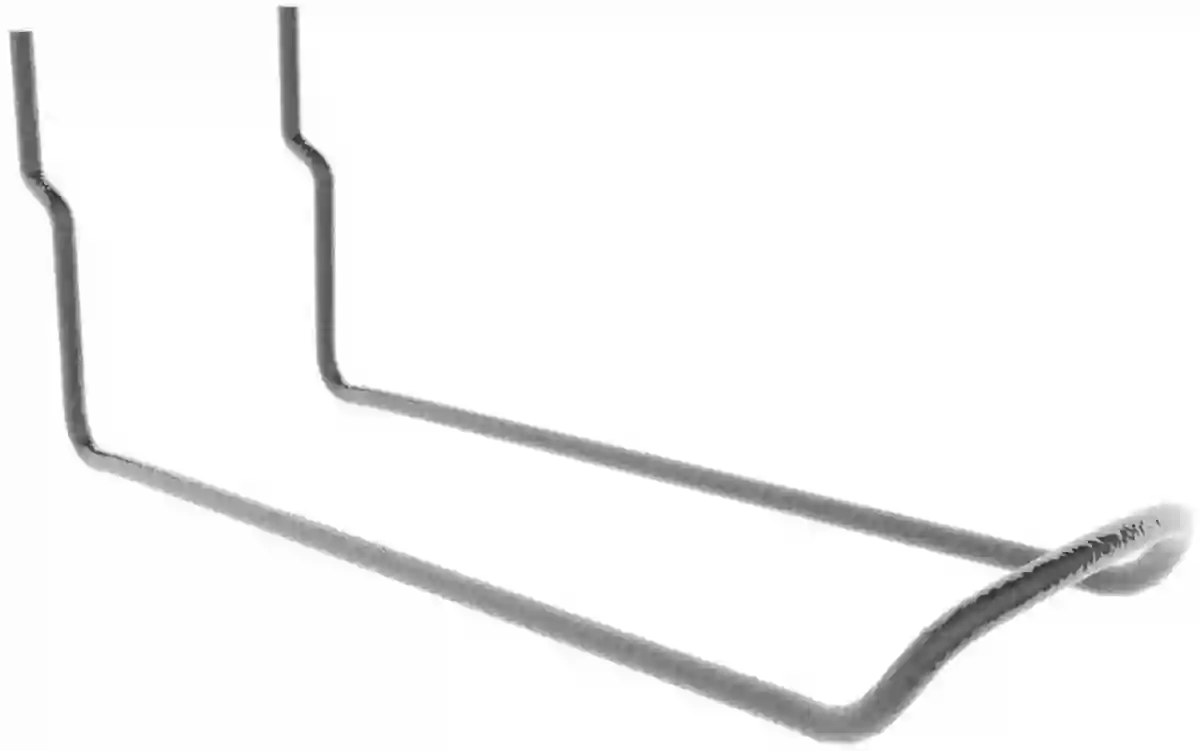 6 UND. GANCHO DOBLE U 150 (A2) HOOK04 BOLSA - 90320000043 - Simon Rack