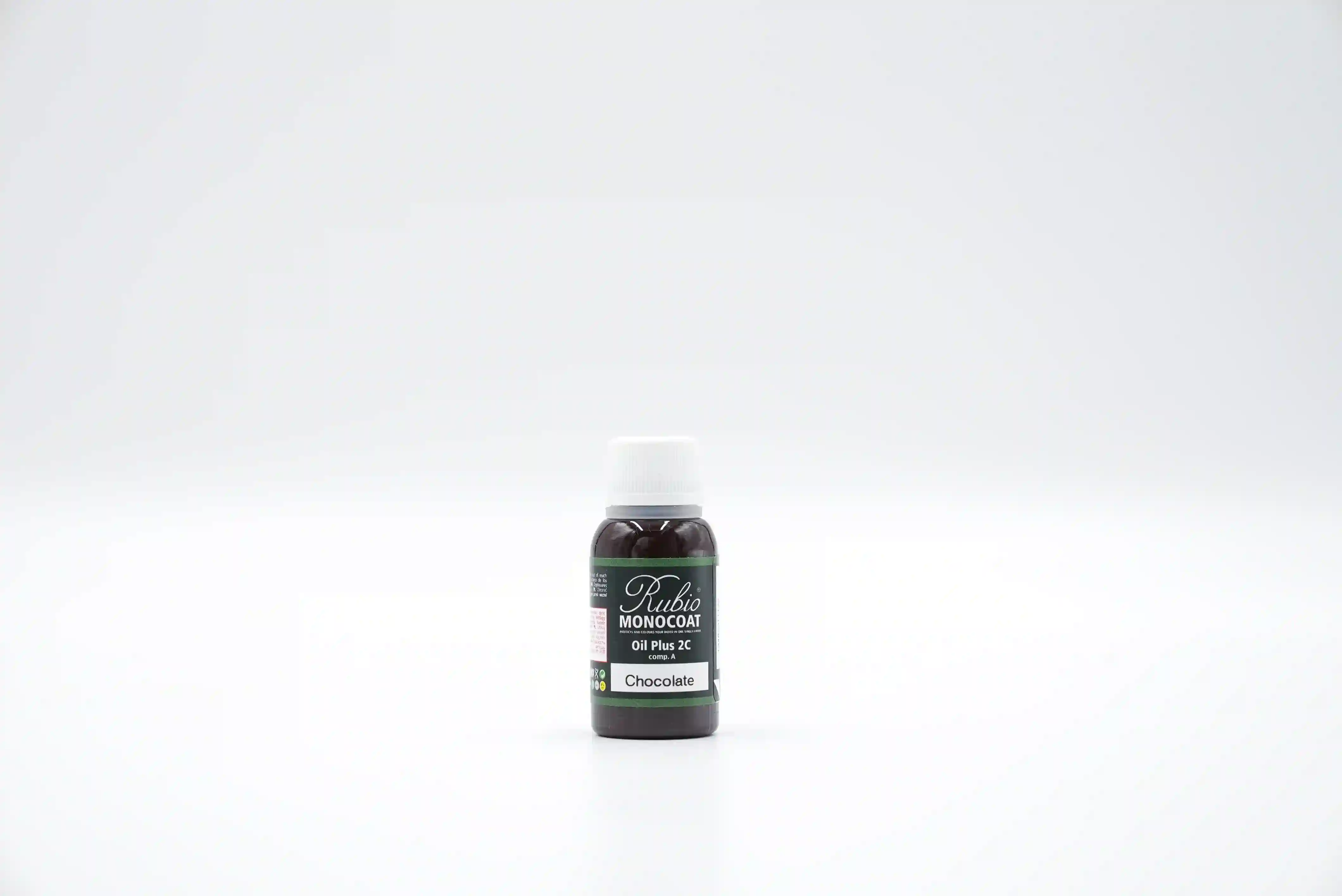 Sample-Oil-Plus-2c-Comp-A-20ml 20ml Chocolate-R002285-Rubio Monocoat
