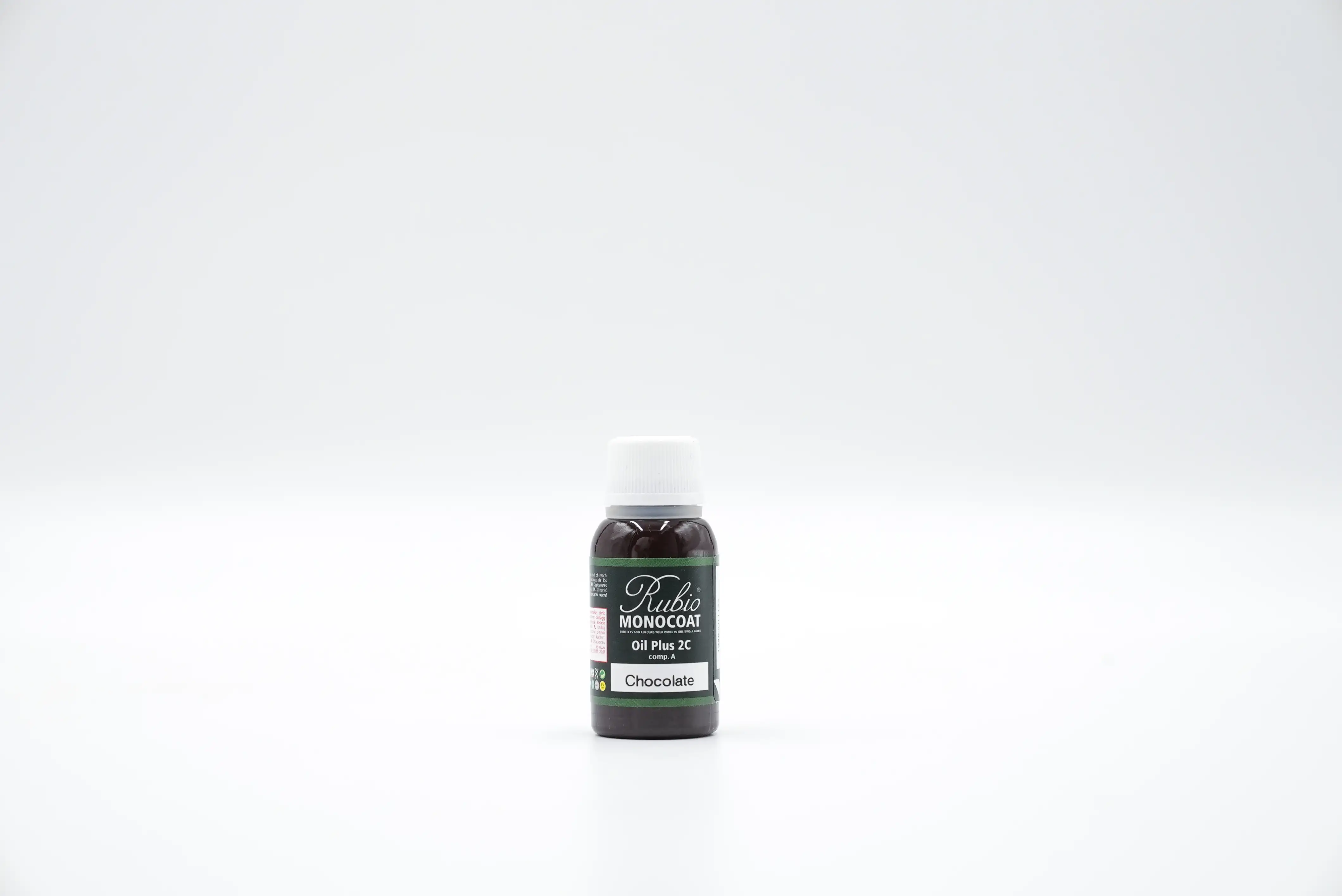 Sample-Oil-Plus-2c-Comp-A-20ml 20ml Chocolate-R002285-Rubio Monocoat