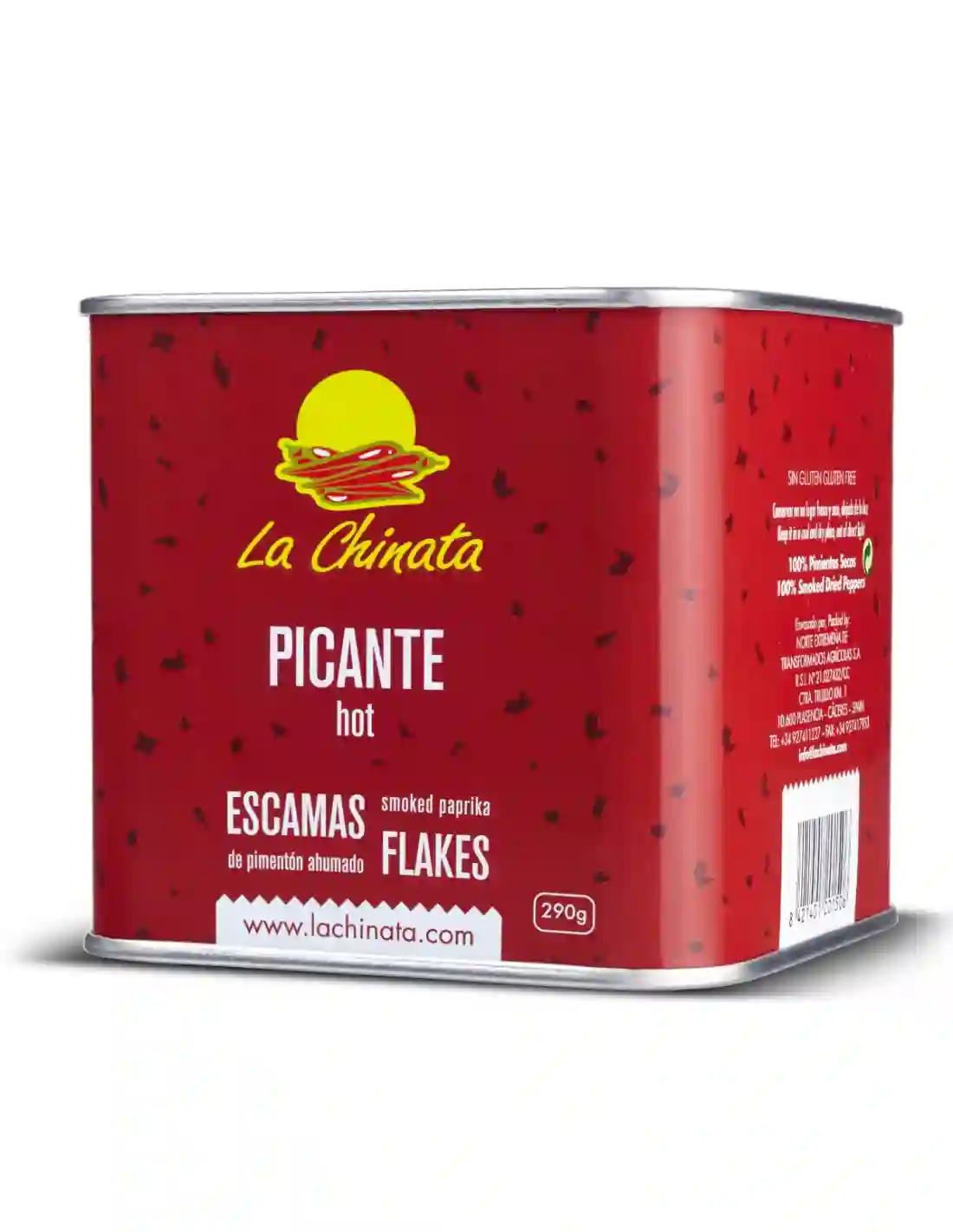 THE CHINATA POVE PICKED PPEWER SMOKS - LATA 290 GR.