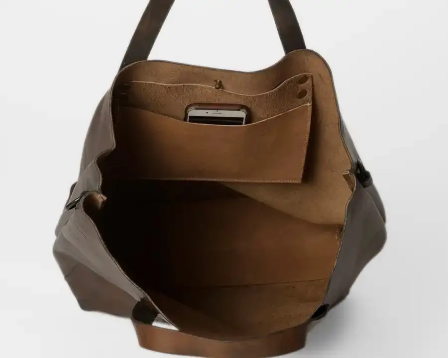 Tote leather bag - Image 2