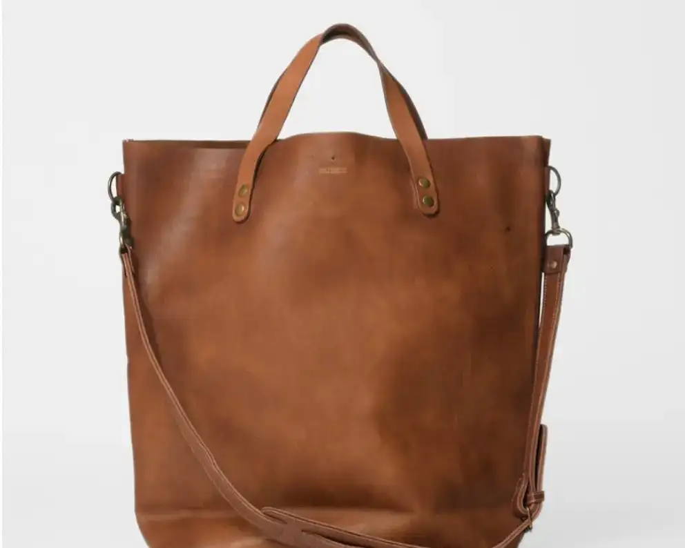Tote leather bag - Image 3