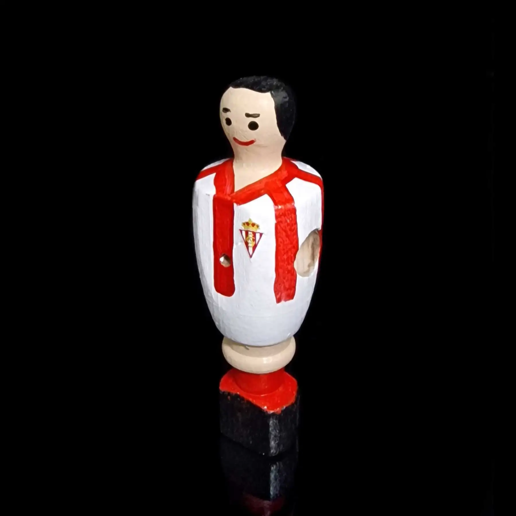 Muñeco futbolín Sporting de Gijón